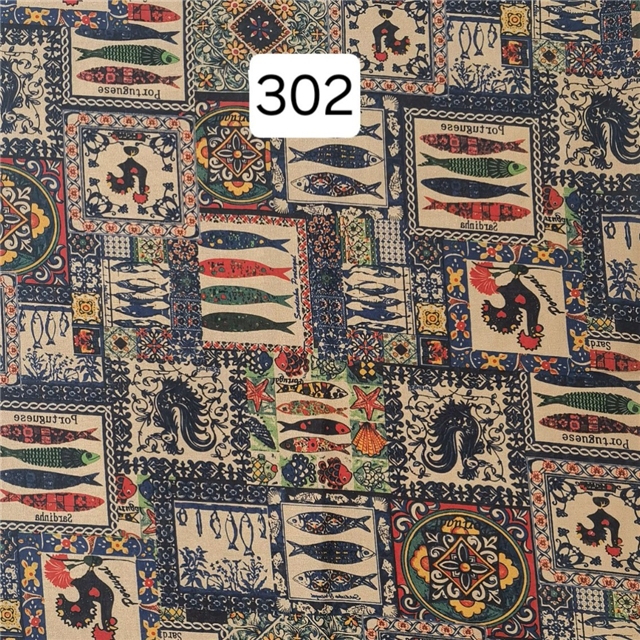 ethnic style printed plain cotton fabric