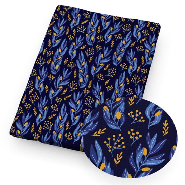 polyester cotton hanukkah series polyester cotton fabric set (8 pcs/set) polyester cotton fabric,50*45cm(19.7*17.7