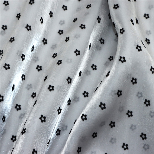 mesh velvet flower organza fabric 6#,gray,50*150cm(19.7*59.1
