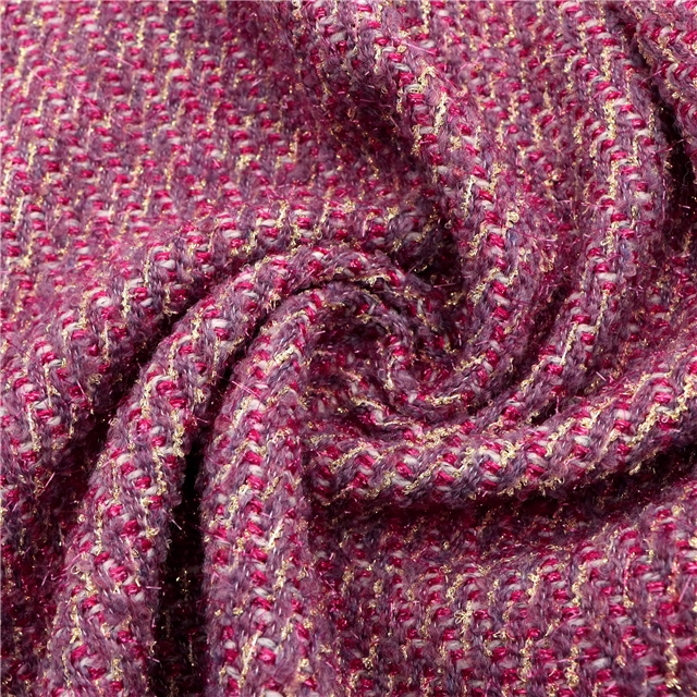 golden onion velvet yarn woven small fragrant fabric