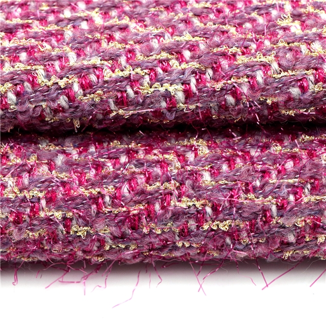 golden onion velvet yarn woven small fragrant fabric