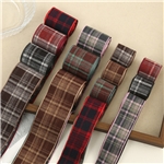 plaid ribbon