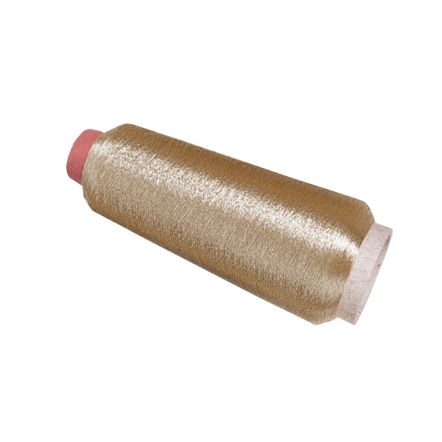 gold and silver wire computer embroidery thread