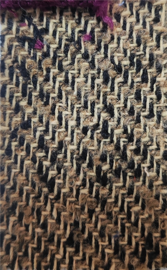woolen woven small fragrant fabric
