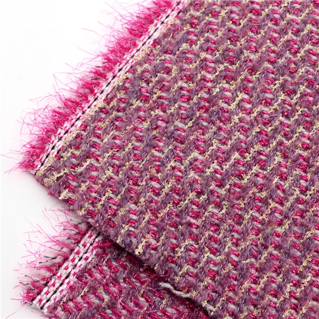 golden onion velvet yarn woven small fragrant fabric