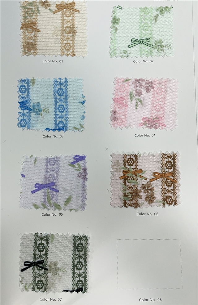 Bowknot lace polyester fabric
