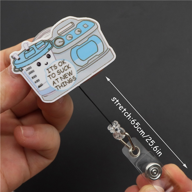 acrylic+plastic acrylic easy pull retractable buckle