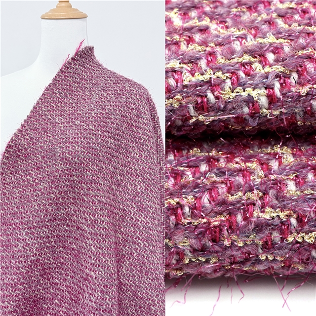 golden onion velvet yarn woven small fragrant fabric