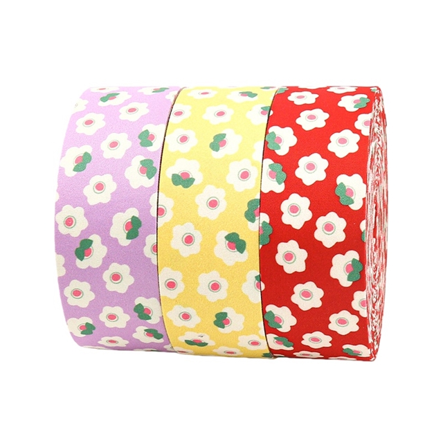cotton flower layering cloth ribbons