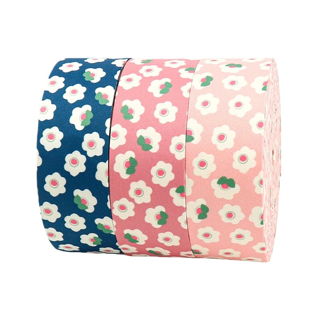 cotton flower layering cloth ribbons