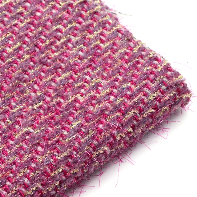 golden onion velvet yarn woven small fragrant fabric