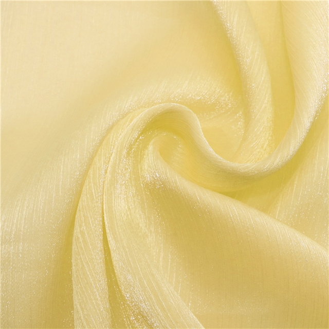 plain shimmering ice flower wrinkled organza fabric 39#,50*150cm(19.7*59.1