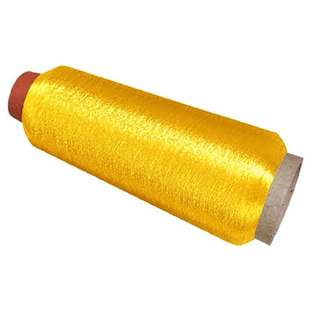 gold and silver wire computer embroidery thread