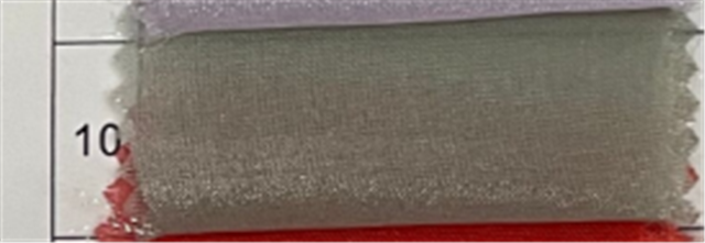 lily satin glossy organza fabric