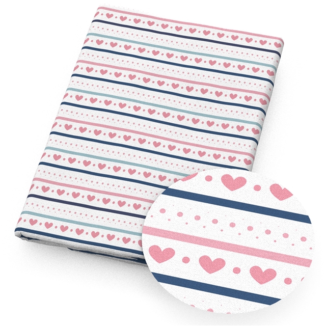 polyester cotton heart cat series polyester cotton fabric set (12 pcs/set) polyester cotton fabric,50*45cm(19.7*17.7