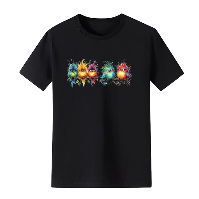 cotton Iron On Transfer Stickers and T-shirts