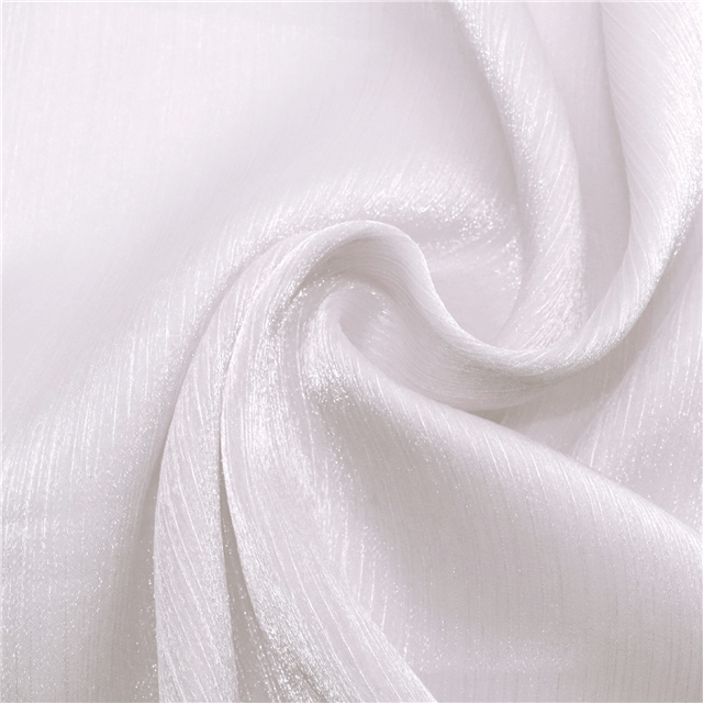 plain shimmering ice flower wrinkled organza fabric 55#,50*150cm(19.7*59.1