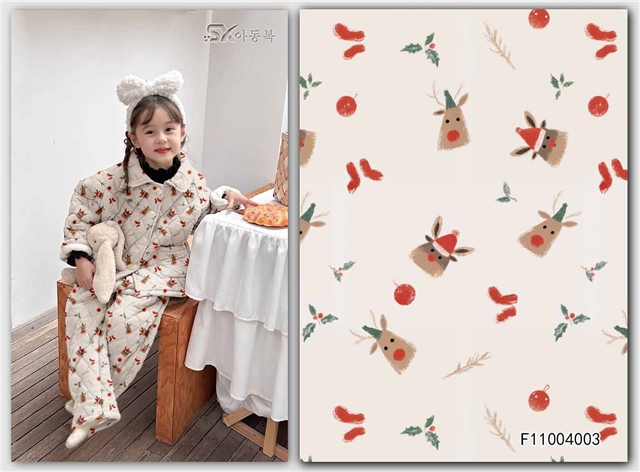 christmas 100% cotton flannel digital printed fabric