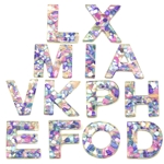 crystal glue letter resins