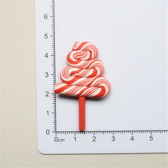 pastic/resin christmas tree lollipop soft glue accessories