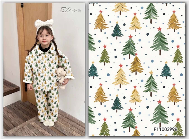 christmas 100% cotton flannel digital printed fabric