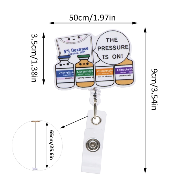 acrylic+plastic acrylic easy pull retractable buckle