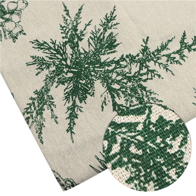 simple drawing cotton linen fabric linen printed fabric 2#,50*150cm(19.7*59.1