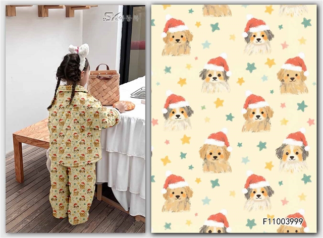 christmas 100% cotton flannel digital printed fabric