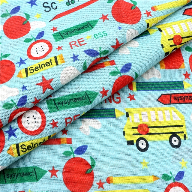 printed linen fabric