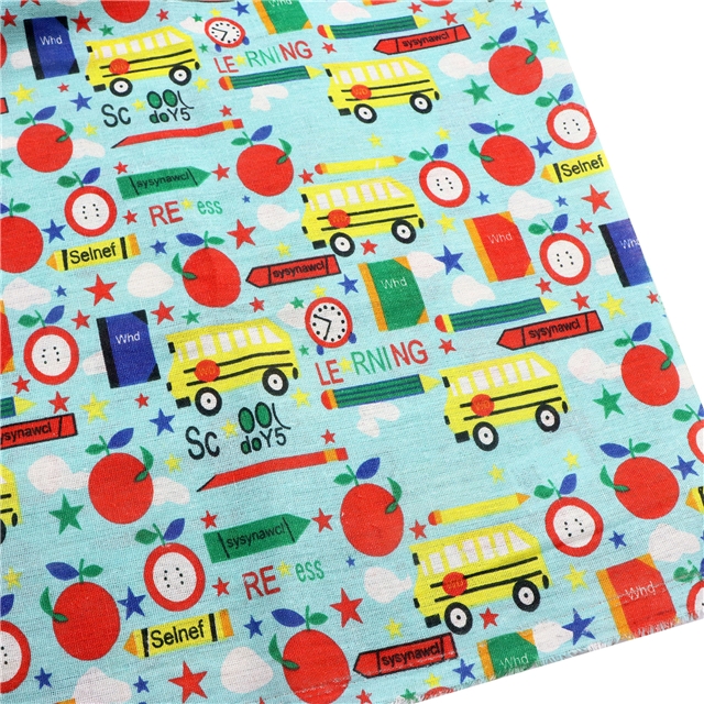 printed linen fabric