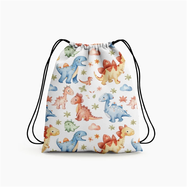 polyester cotton dinosaur star series polyester cotton fabric set (4 pcs/set)