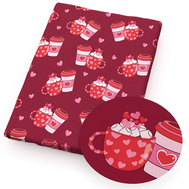 polyester cotton valentine