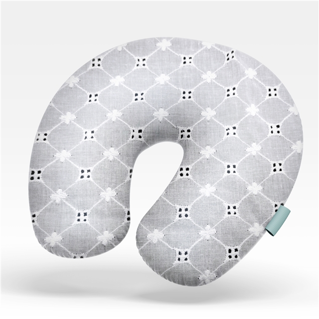 cotton embroidered hollow diamond pattern fabric
