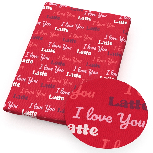 polyester cotton valentine