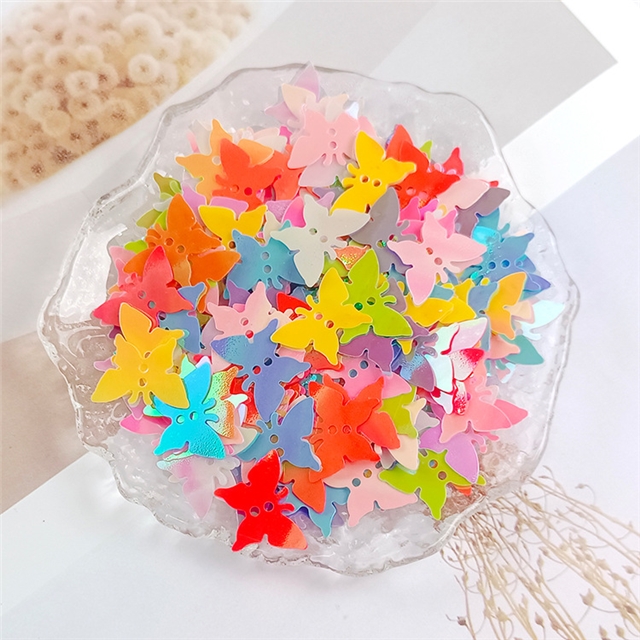 butterfly sequin packing filler