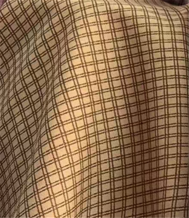 plaid yarn-dyed fabric