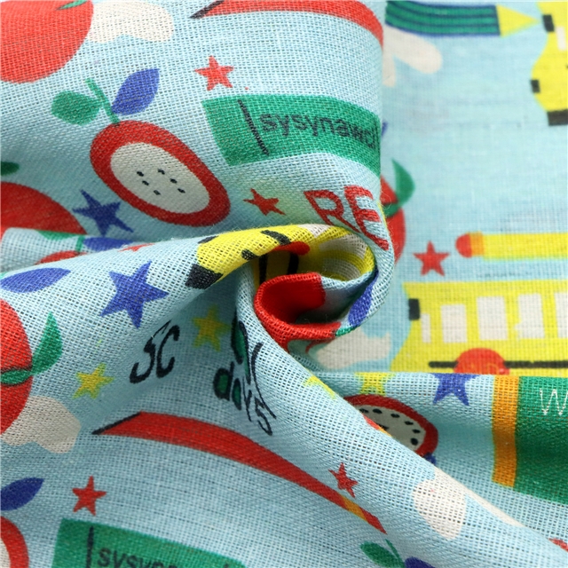 printed linen fabric