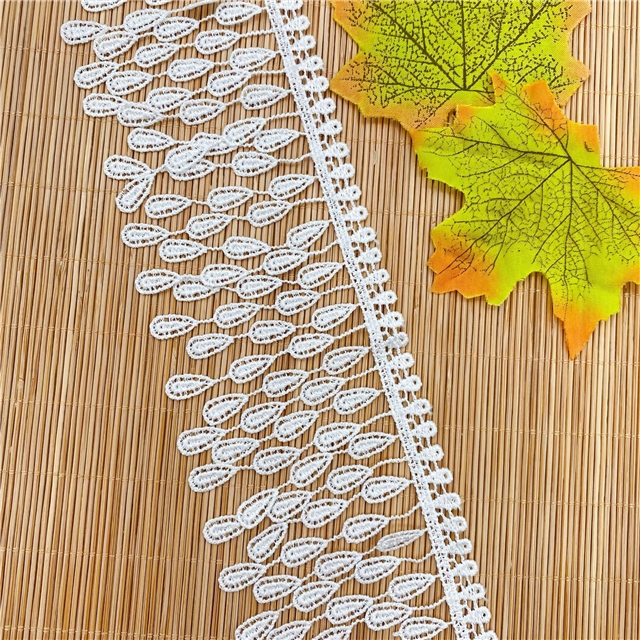 embroidered tassel water soluble lace