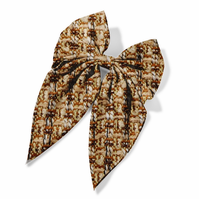 woolen bright silk woven small fragrant fabric