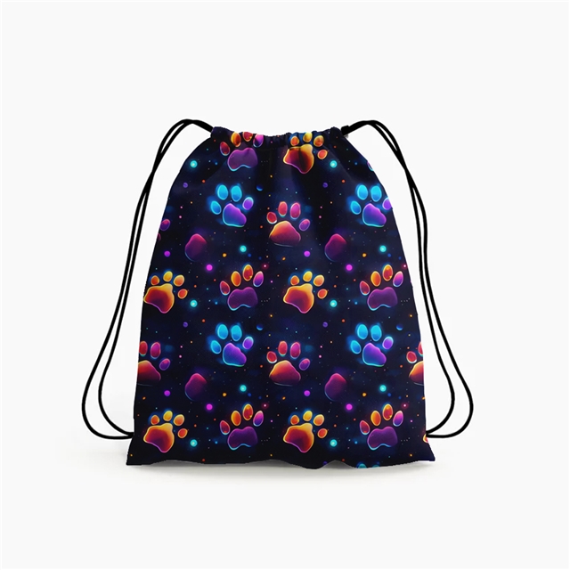 polyester cotton footprint series polyester cotton fabric set (4 pcs/set)