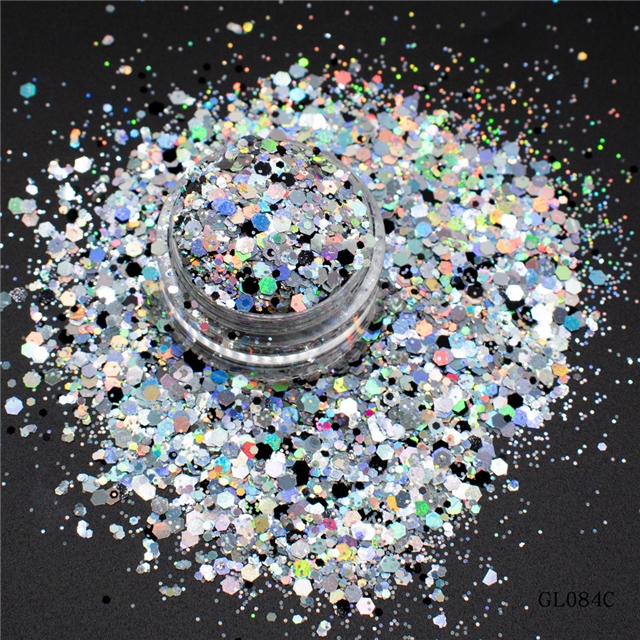 halloween mixed rainbow glitter (10g/box)