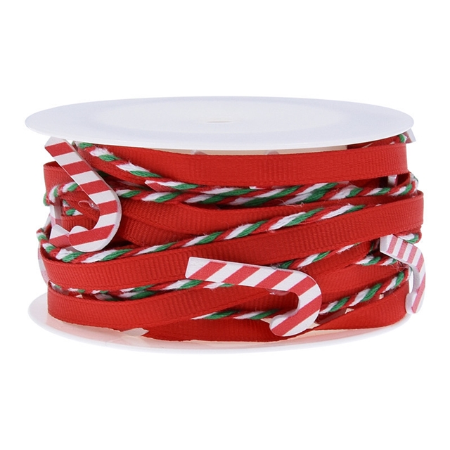 christmas wooden decorative ribbon