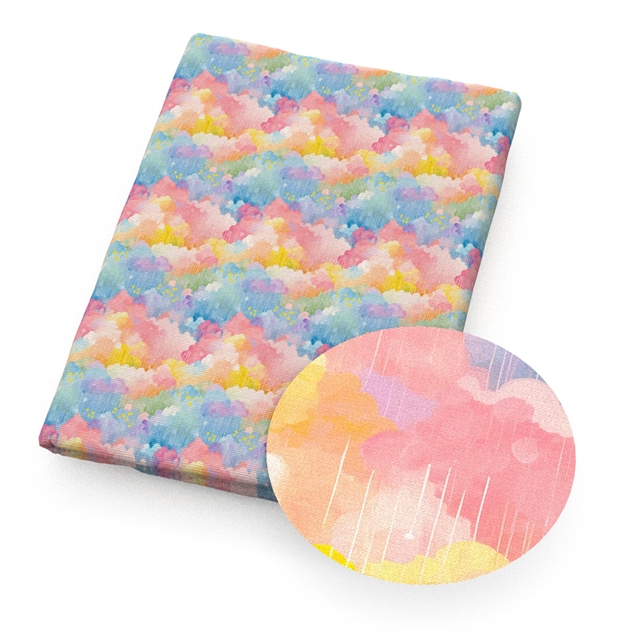 polyester cotton colorful geometric patterns series polyester cotton fabric set (6 pcs/set) polyester cotton fabric,20*20cm(7.9*7.9