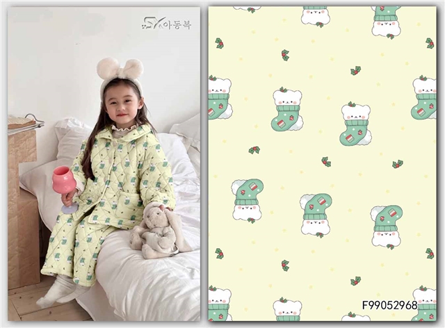 christmas 100% cotton flannel digital printed fabric