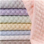 3d hexagonal cute ice bean ice silk cool mat fabric