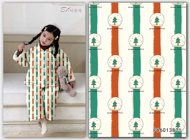 christmas 100% cotton flannel digital printed fabric