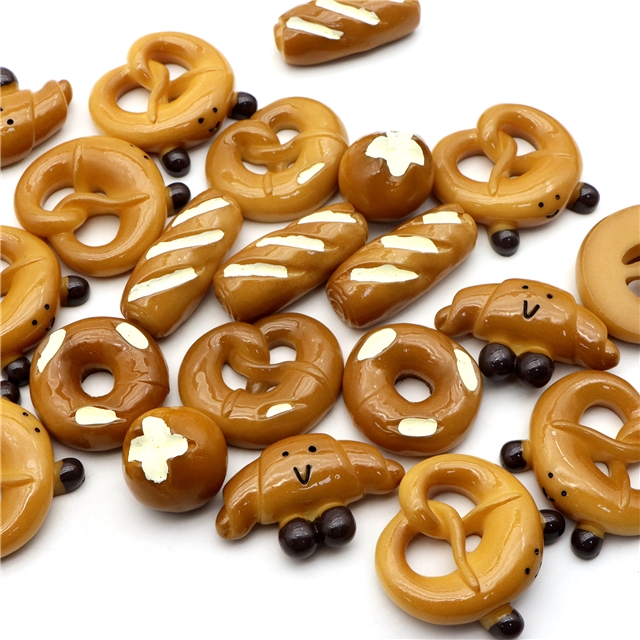 3d resin food play accessories for bread baking