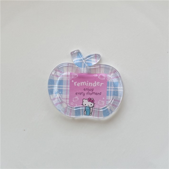 resin transparent Kitty apple 3d resin accessories