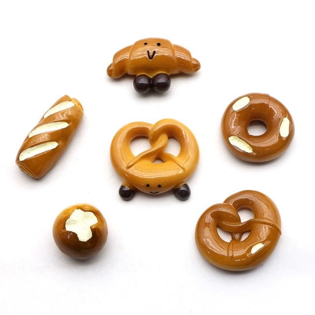 3d resin food play accessories for bread baking