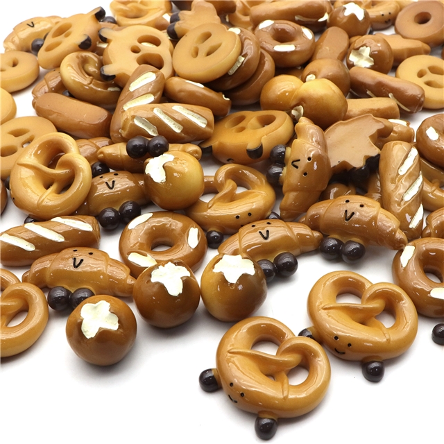 3d resin food play accessories for bread baking